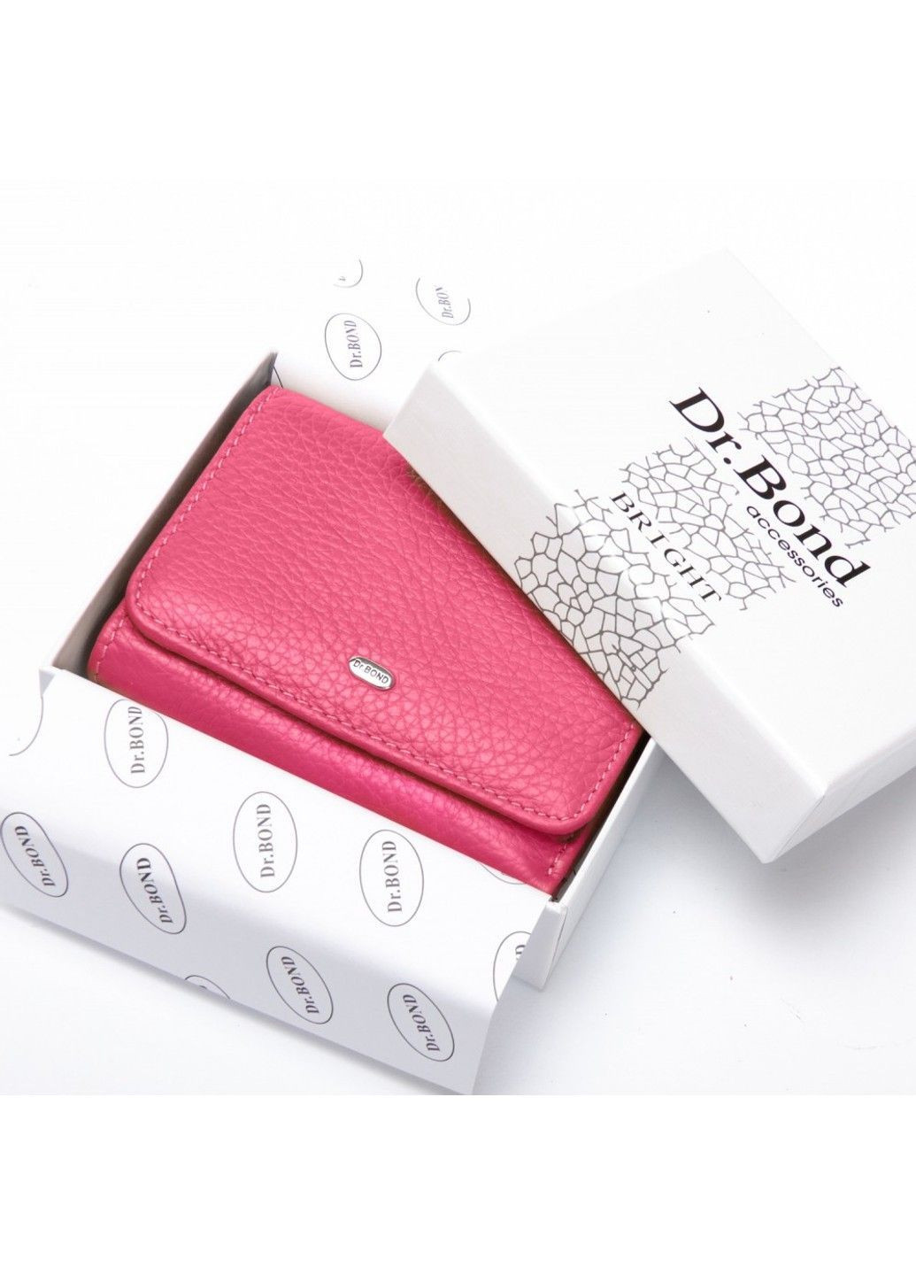 Женский кожаный кошелек Bright WS-403 plum-red Dr. Bond (370766642)