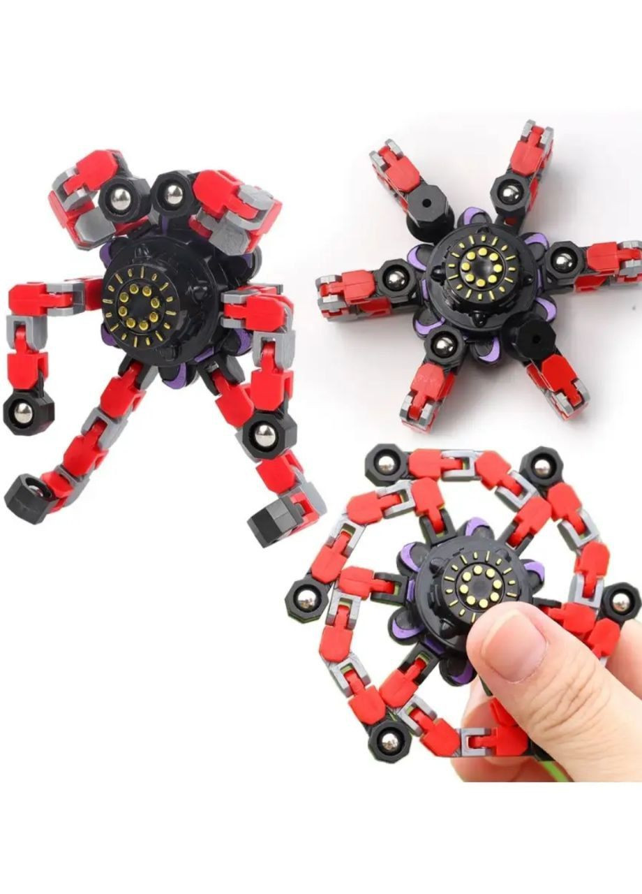 Спіннер - трансформер робот Fingertip Mechanical Gyroscope No Brand (331012825)