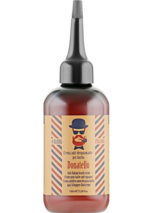 Крем для бороды против шелушения кожи Donatello 100ml (610505-49541) Barba Italiana (368653443)