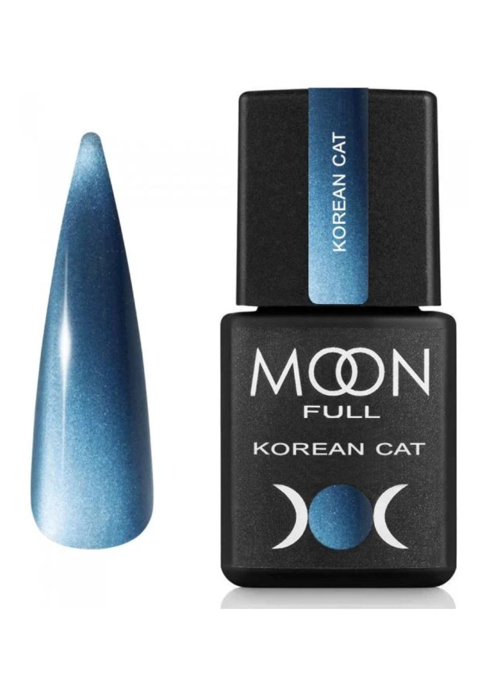 Гель-лак Full Korean Cat №01 Космический Сапфир, 8 мл Moon (307927935)