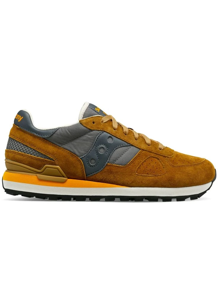 Цветные демисезонные кроссовки shadow original brown/grey s70780-1 Saucony