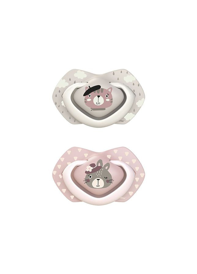 Пустушка силіконова симетрична колір різнокольоровий ЦБ-00237731 Canpol Babies (279302997)