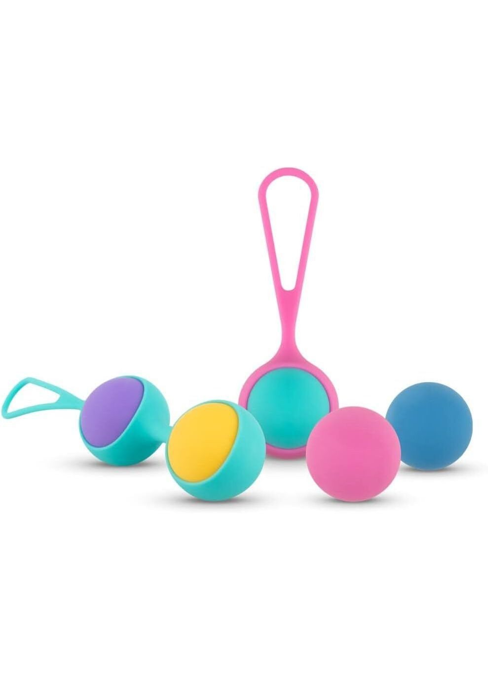 Набор вагинальных шариков: Vita – Kegel Ball Set, масса 40, 50, 60 г, два держателя - CherryLove PMV20 (332209241)