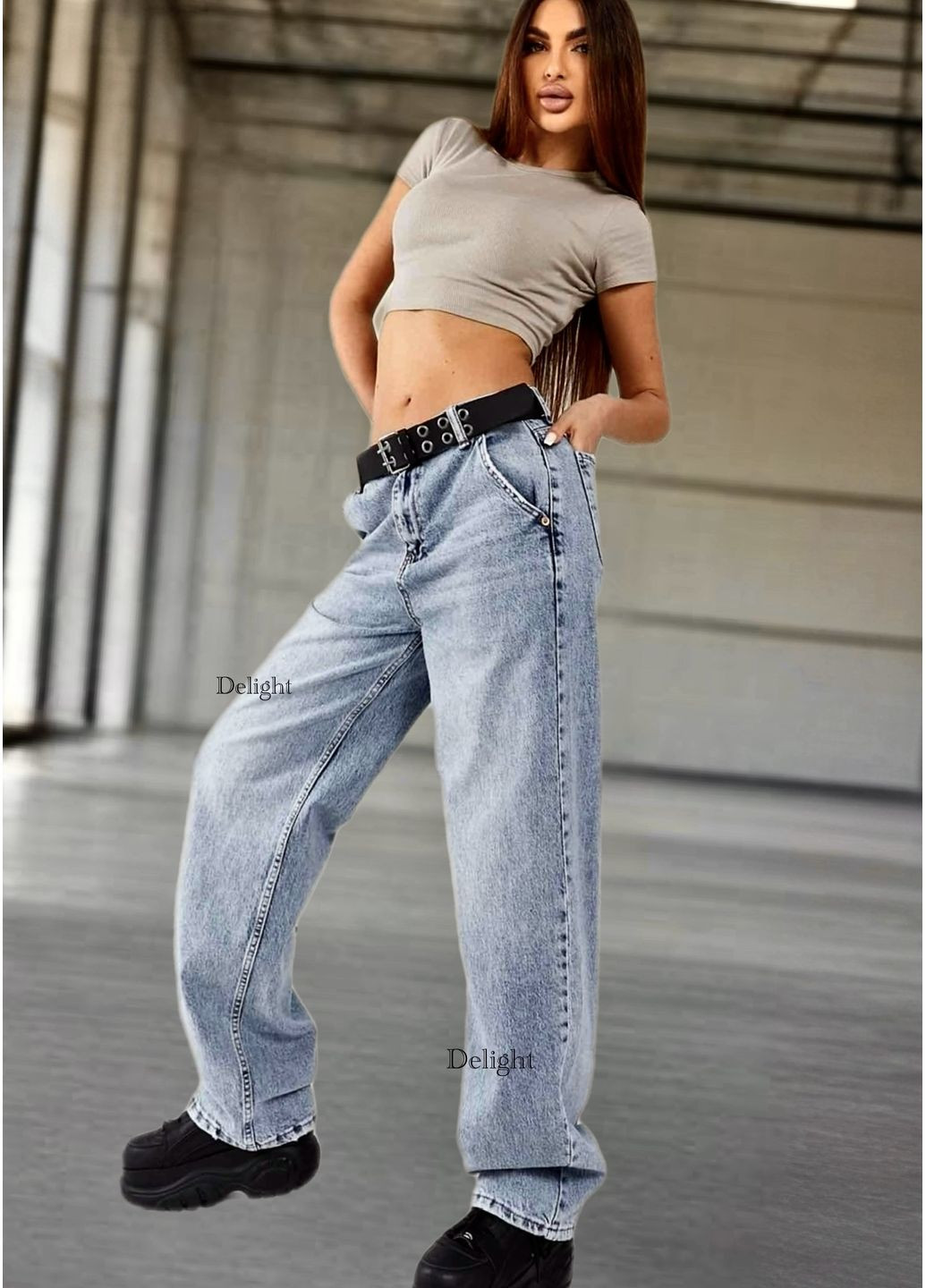 Стильные джинсы Багги Skater отменного качества No Brand - (352769040)