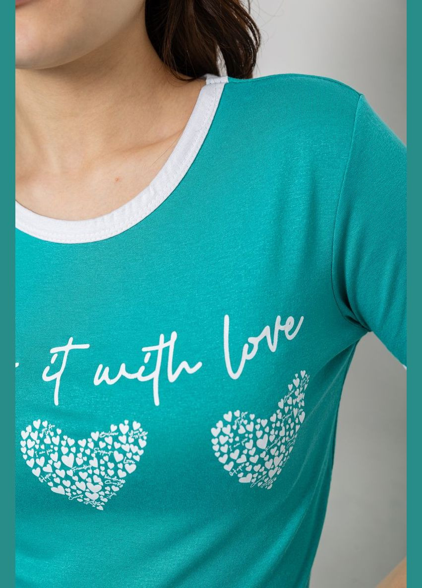 Футболка-топ жіноча з принтом Sport Line Футболка - (324391989)