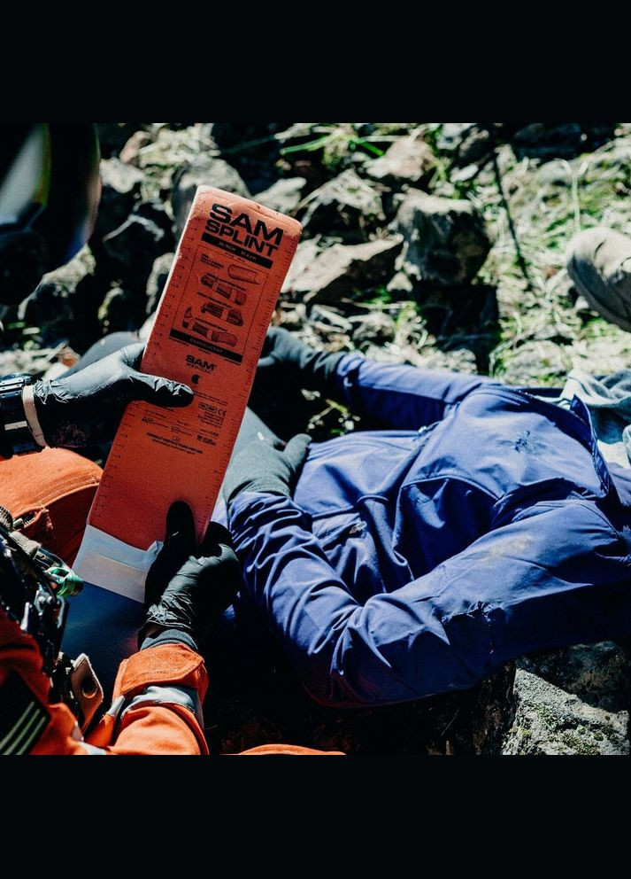 Шина иммобилизационная Orange/Blue No Brand (315880309)