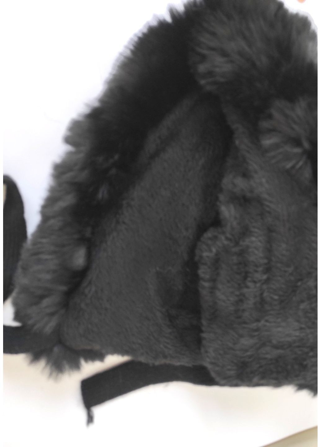 Зимняя Женская Шапка из Искусственного Меха с Ушками Супер Теплый и Стильный Капор с Помпоном на Завязках No Brand жіноча шапка з вушками (366453922)