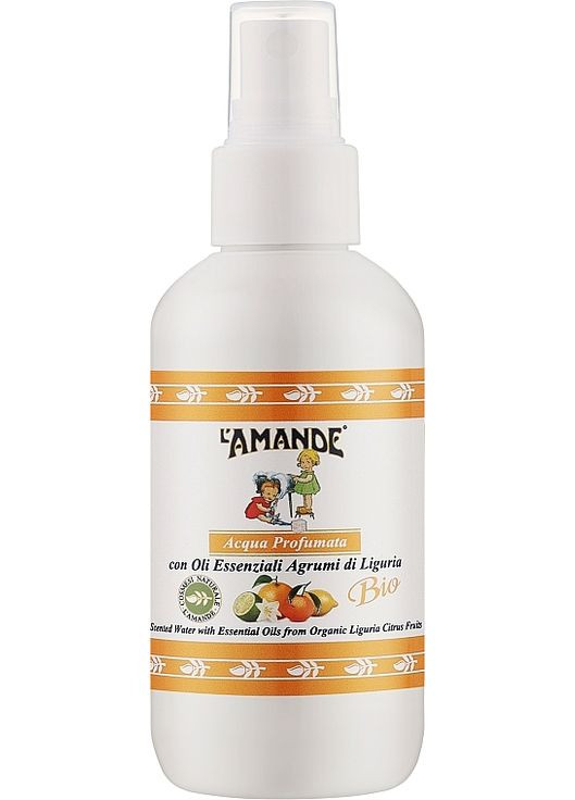 Ароматизована вода "Лігурія Цитрус" Liguria Citrus Bio Scented Water * 125ml (1558130-37843683) L'Amande (368867125)