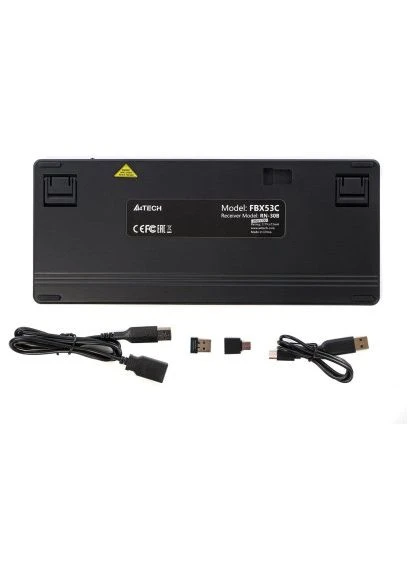 Клавиатура FBX53C Wireless/Bluetooth UA Black (4711421001908) UA Black A4Tech (396671005)