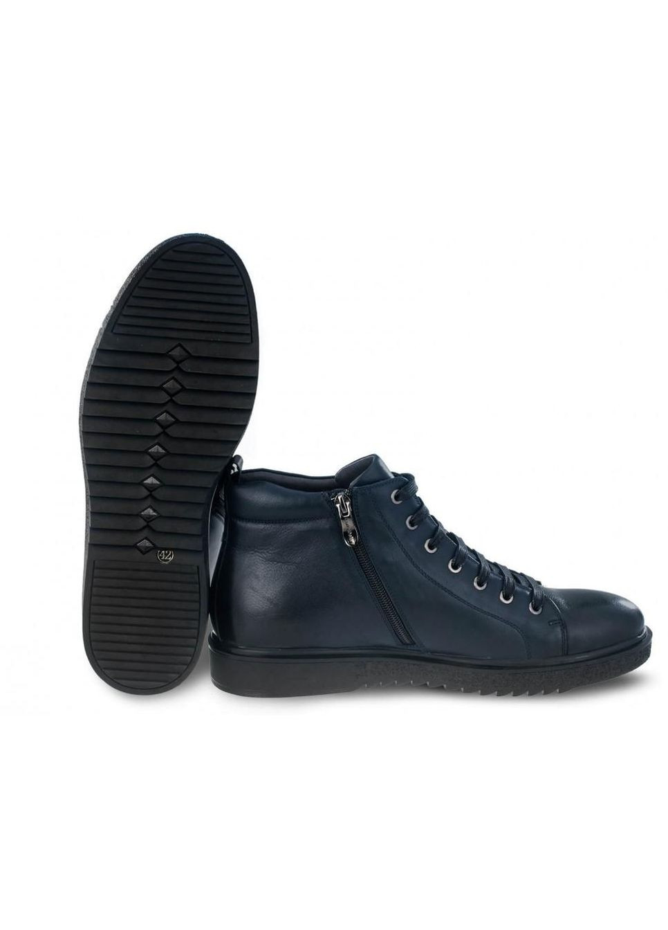 Темно-синие зимние ботинки 7194136 цвет тёмно-синий Carlo Delari