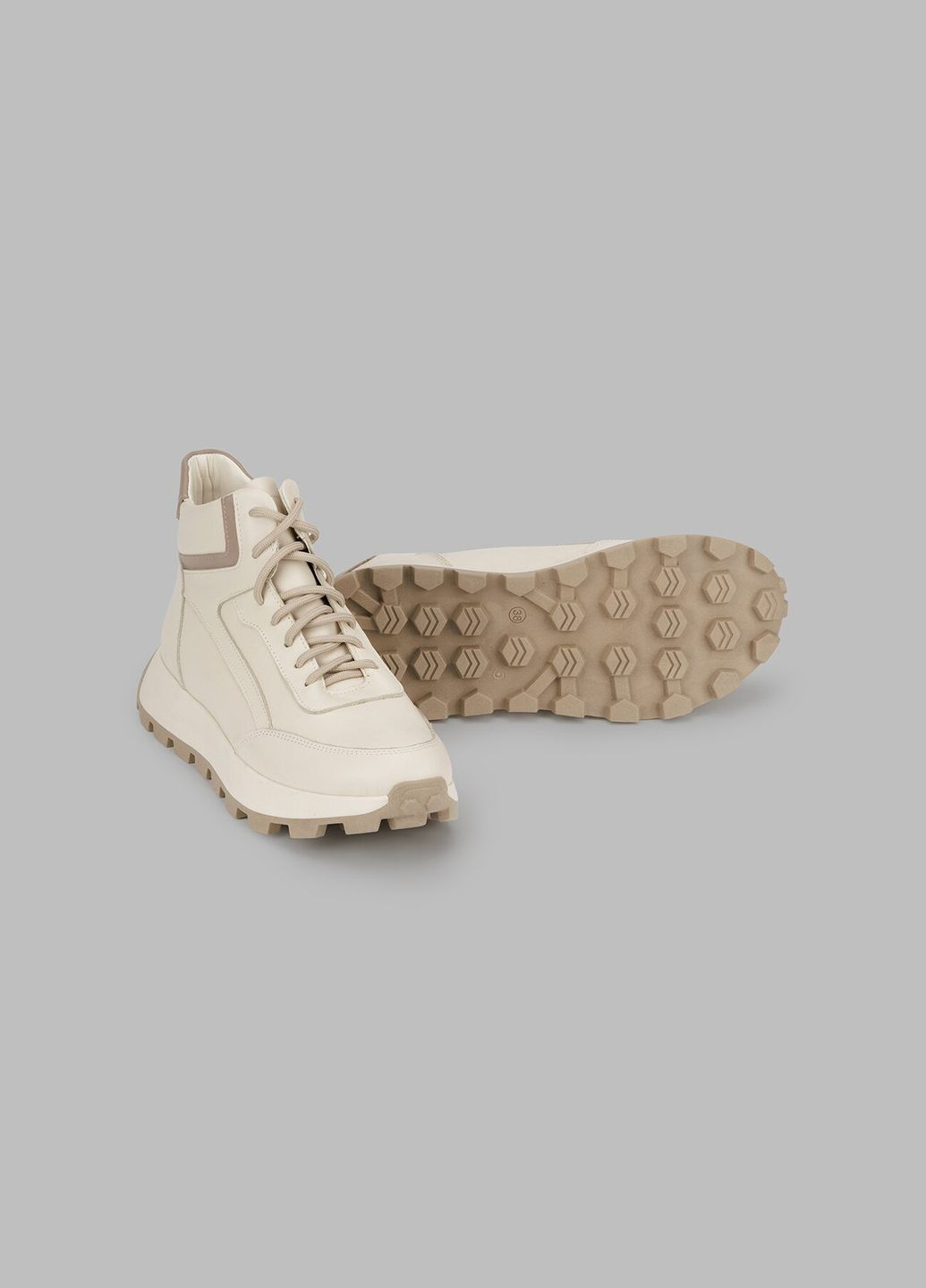 Кроссовки женские 189 Бежевый (2000990716187W) shop (2000990716187) Stepln бежевые лето (316017481)