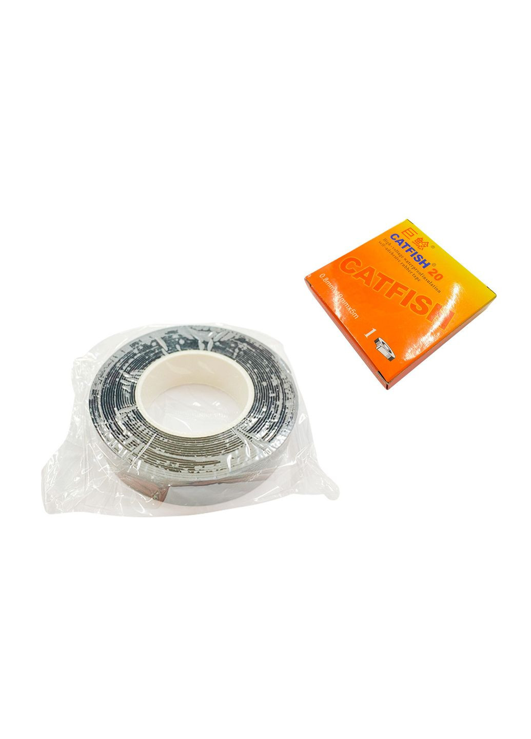 Ізоляційна стрічка самовулканізувальна Super Clear 19 x 0,8 мм із сирої гуми для ремонту (5 м) ALAN (332203255)