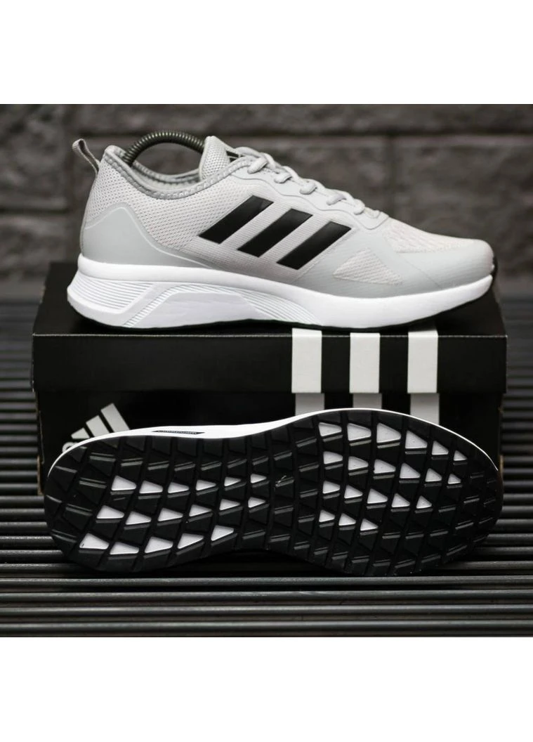 Черные демисезонные кроссовки мужские adidas cloudfoam grey black адидас клаудфоам черные No Brand