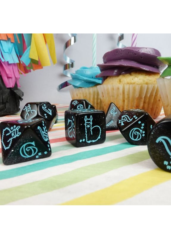 Настольная игра Набор кубиков 20 years: Llama Dice Set (8) Q-Workshop (371882896)