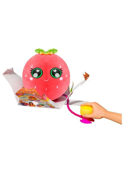 М'яка іграшка, насос) (BIG002-ST) Biggies серії Little Foodies - Полуниця (надувна іграшка (367830405)