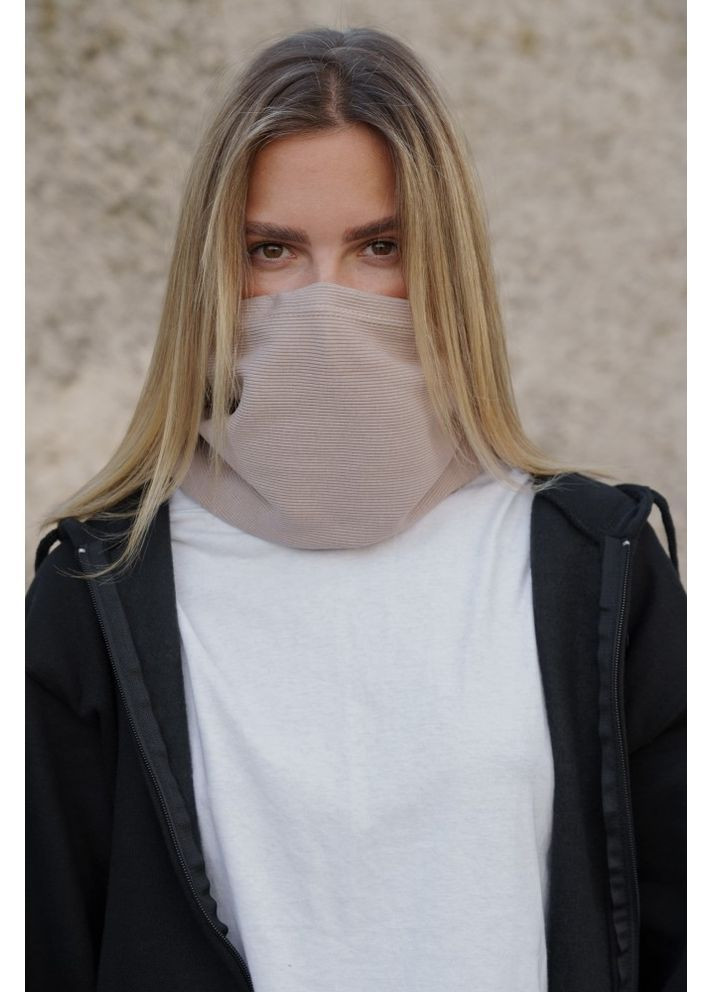 Жіночий баф рубчик Kashkors Beige Without (365254477)