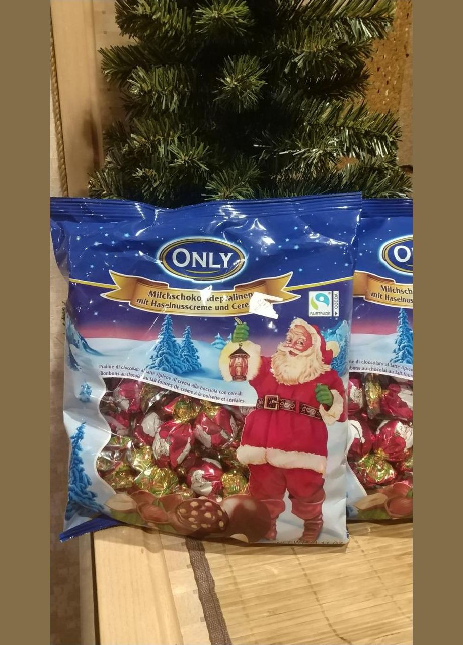 Шоколадные конфеты пралине Австрия 400 г Only (301590047)