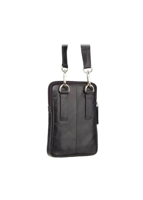 Мужская кожаная сумка Remi Black (S10 BLK) Visconti (322206544)