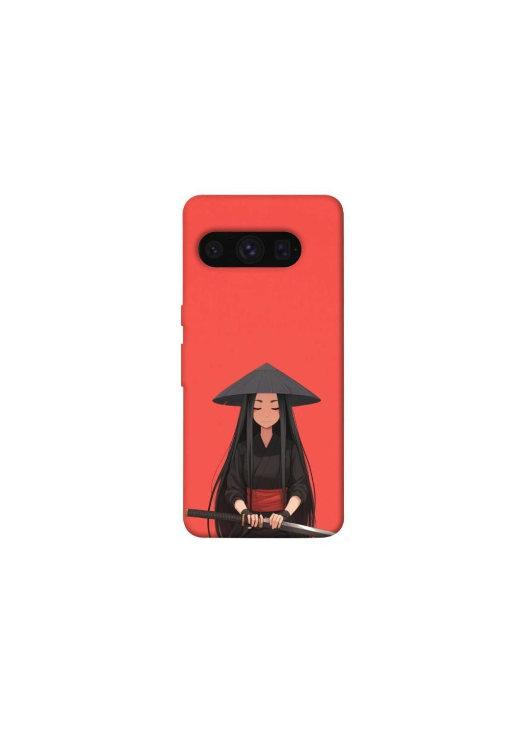 Чехол на Google Pixel 8 Pro Red samurai Frontalka (363891708)