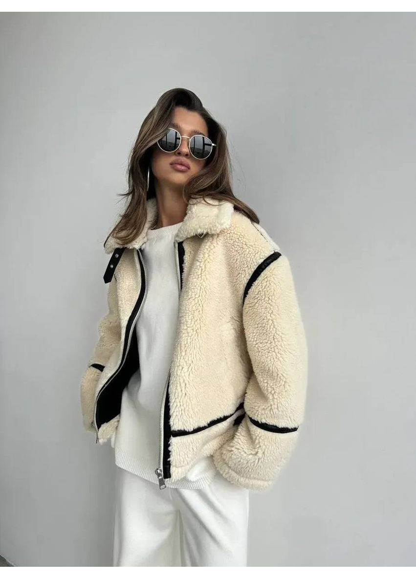 Дублянка кремова 🤍баранчик — ЗАМІР В ОПИСІ GD/GL Модний простір (370601694)