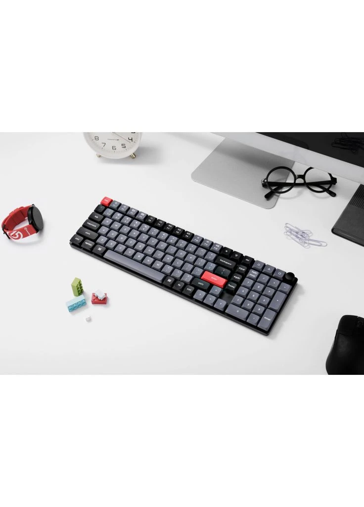 Клавиатура K17 PRO Gateron MX 2.0 Brown QMK White LED Wireless/Bluetooth/USB-A UA Black (m511726) Keychron K17 PRO Gateron MX 2.0 Brown QMK White Led Wireles (378563938)