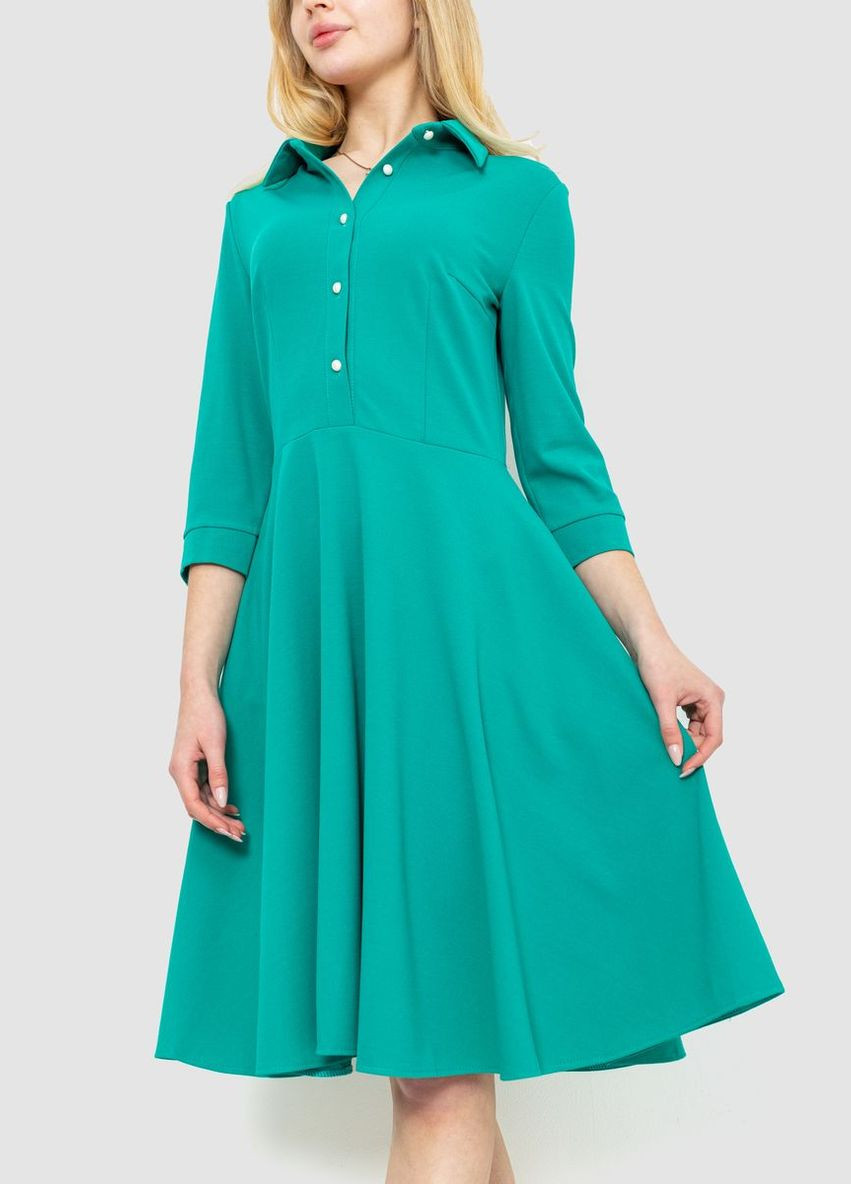Світло-зелена ошатне плаття, колір світло-зелений, Ager