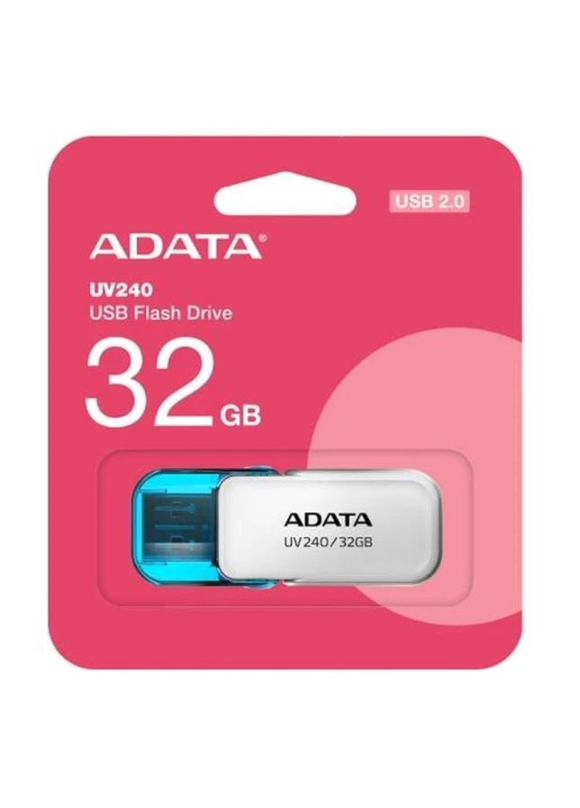 Флеш-накопитель USB 2.0 AUV 240 32Gb White ADATA (401874746)