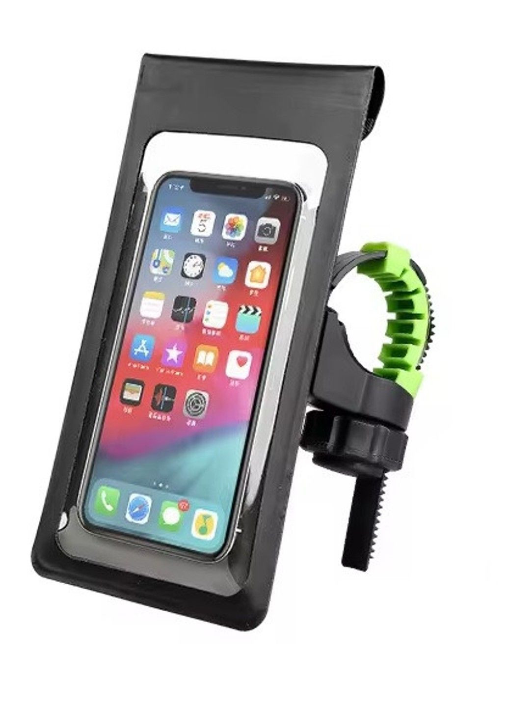 Велодержатель Widely для телефона 6-6,5", черный No Brand (359457217)