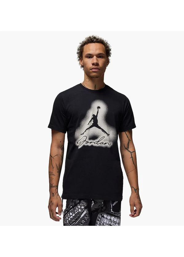 Черная футболка flight mvp black hj2330-010 Air Jordan