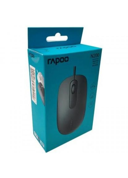 Мишка Rapoo n200 black (268147443)