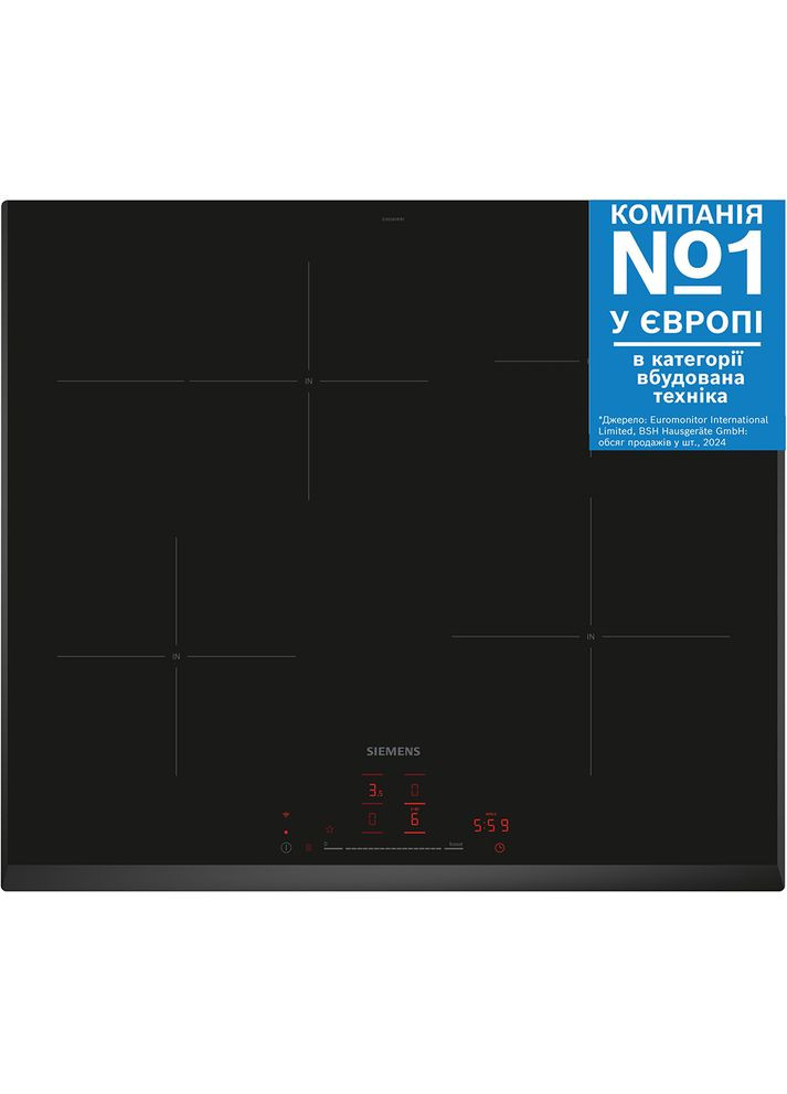 Варильна поверхня iQ300 EH65KHFB1E Siemens (323044830)