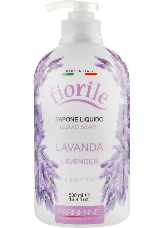 Жидкое мыло "Лаванда" Fiorile Lavender Liquid Soap 500ml (578061-34077) Parisienne Italia (368663994)