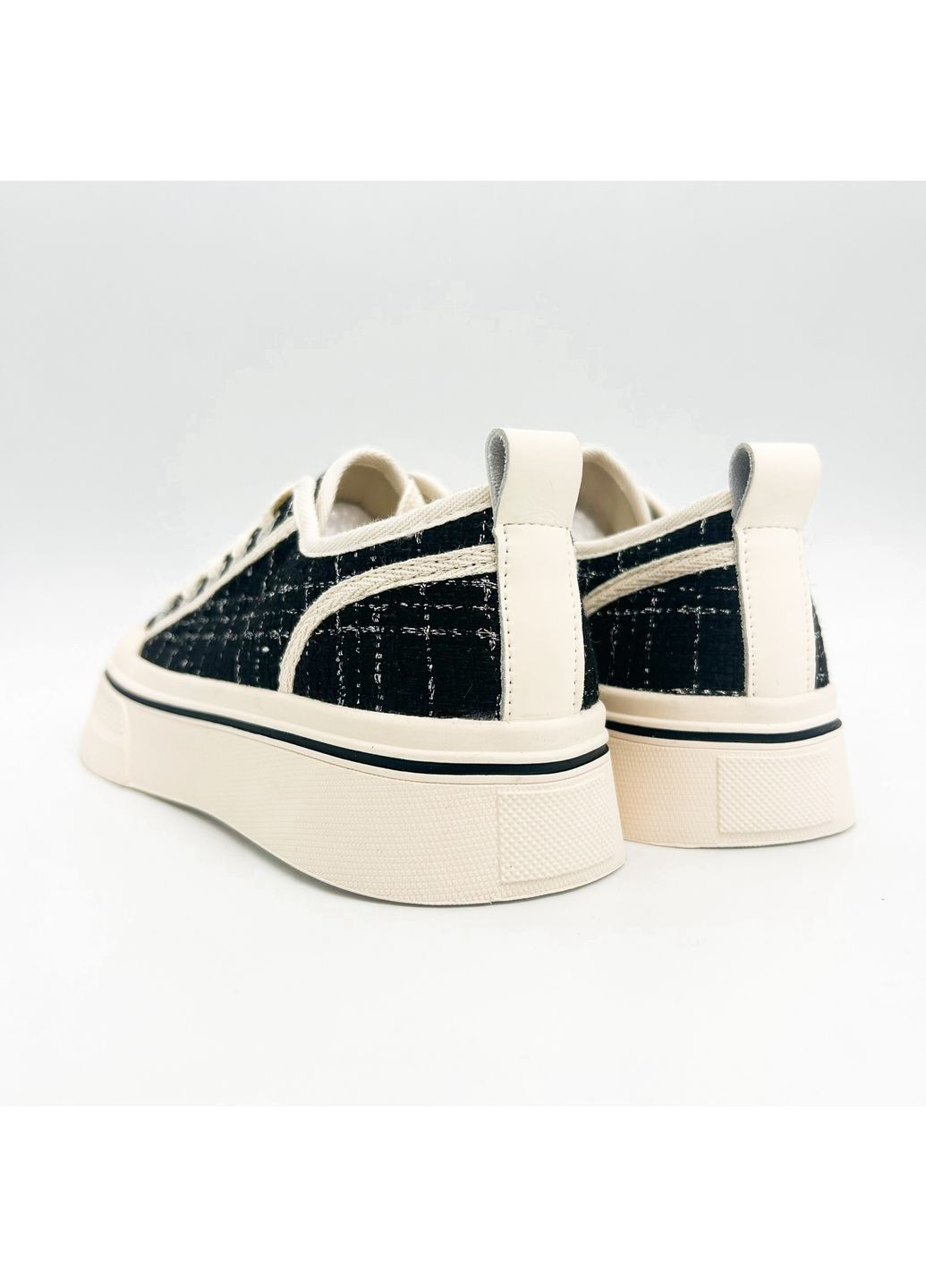 Чорні кеди (р) текстиль 0-1-1-am-15368-9-1 Baderus