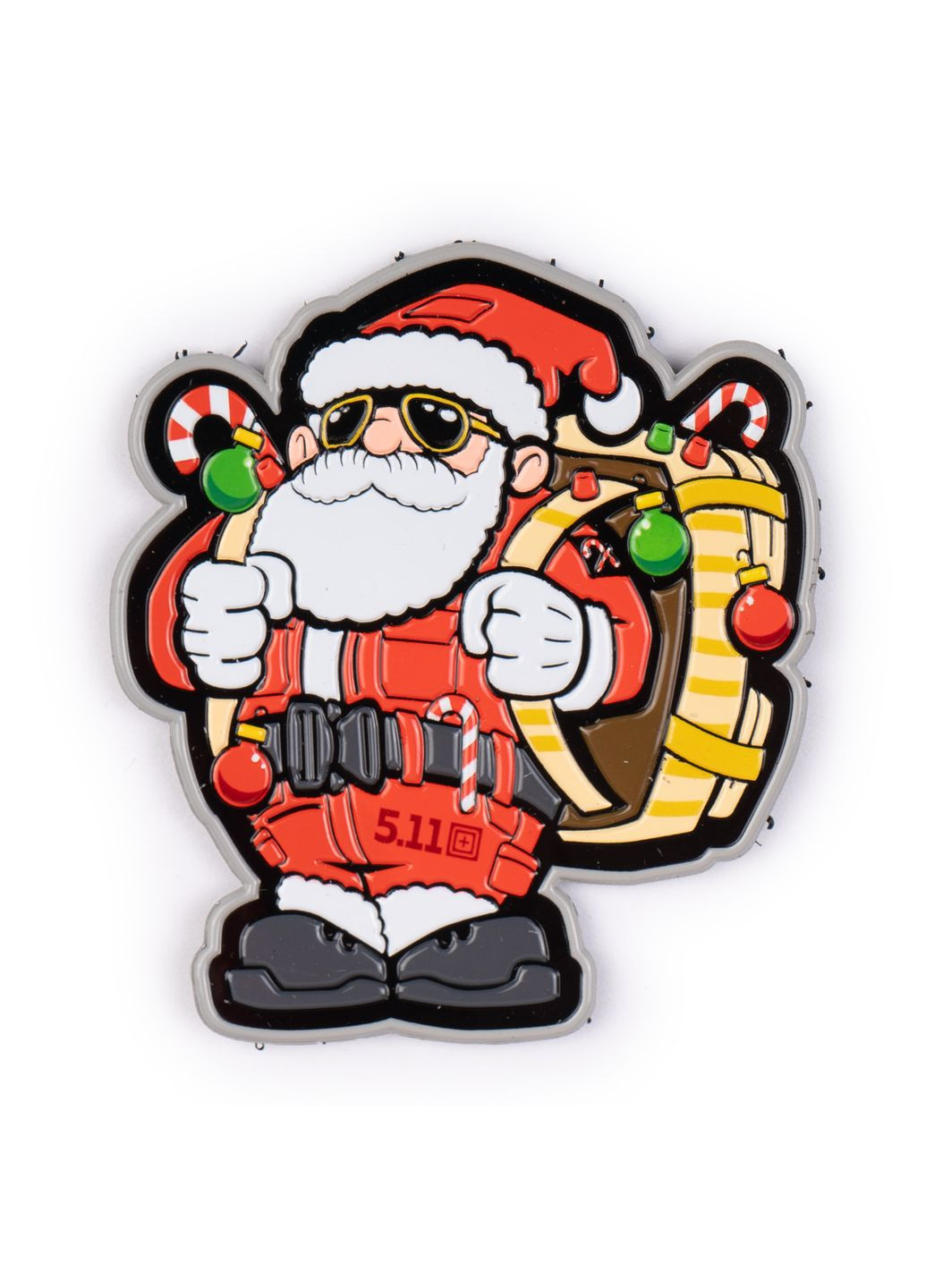 Нашивка ® Xmas Rush Santa Patch 5.11 Tactical (315882550)