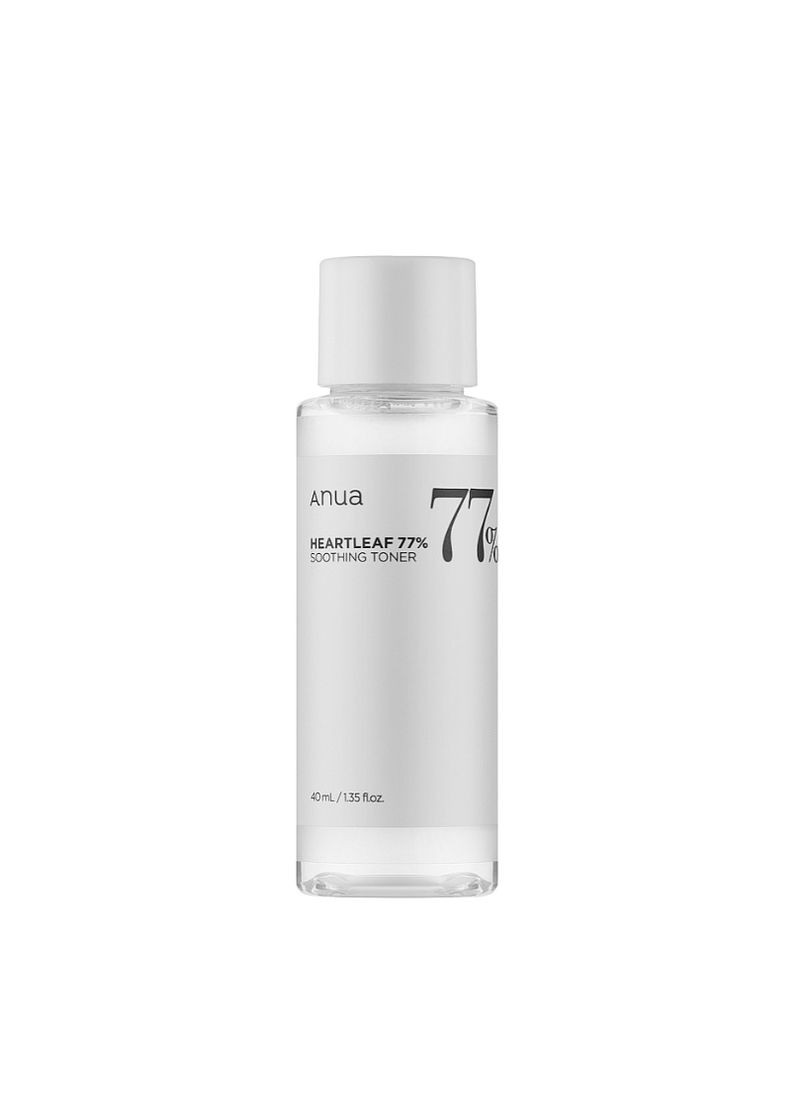Заспокійливий тонер з екстрактом хауттюнії Heartleaf 77% Soothing Toner 40 мл Anua (331900820)