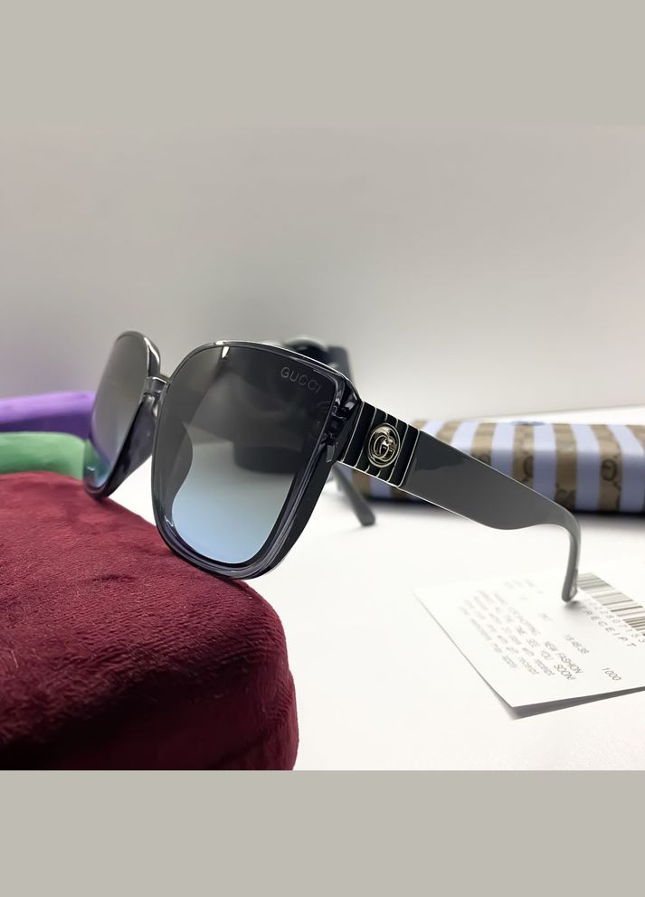 Женские брендовые солнцезащитные очки (20160) blue No Brand (322157085)