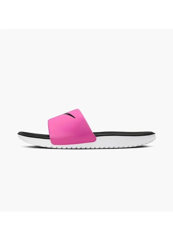 Розовые шлепанцы kawa little/big kids slides pink fj2250-600 Nike