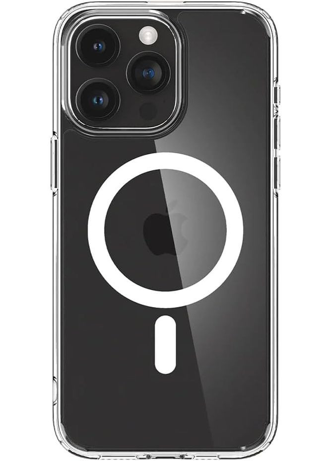 Чохол-накладка Crystal Hybrid with MagFit для Apple iPhone 15 Pro Max Clear (ACS06450) Spigen (364861968)