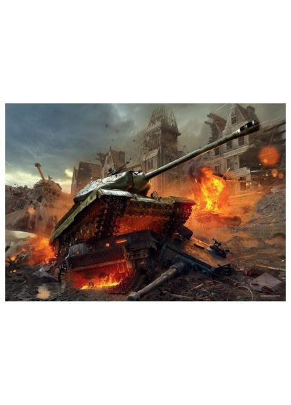 Пазл World of Tanks: New Frontiers 1000 елементів (5908305235330) GoodLoot World of Tanks New Frontiers 1000 елементів (366105633)