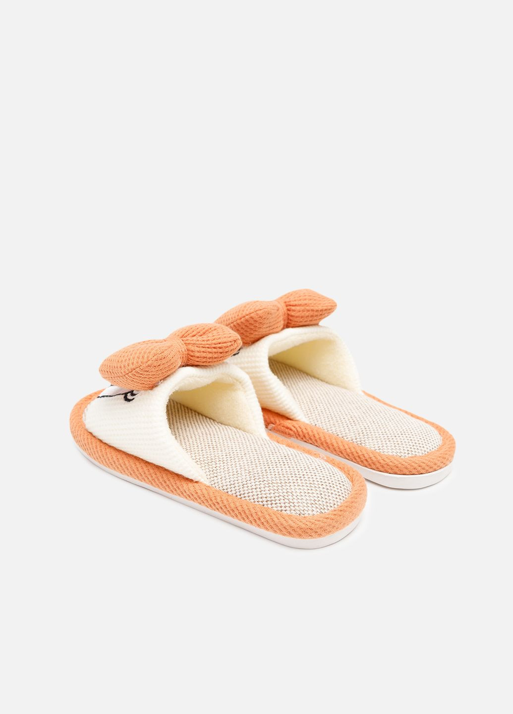 Капці домашні для дівчинки колір помаранчевий CB-00254430 No Brand (315338640)