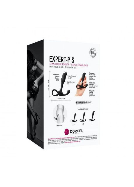 Ручний ергономічний масажер простати Expert P size S Dorcel (371389588)