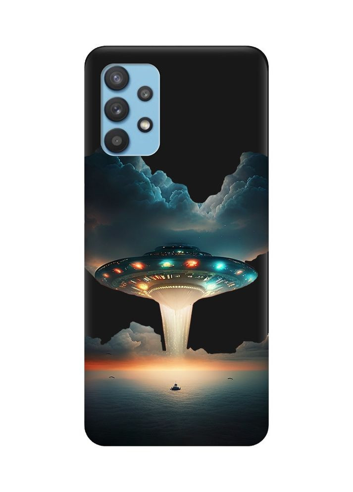 Матовый чехол на Samsung Galaxy A32 Тарелка UFO (принт 241) Creative (359484516)