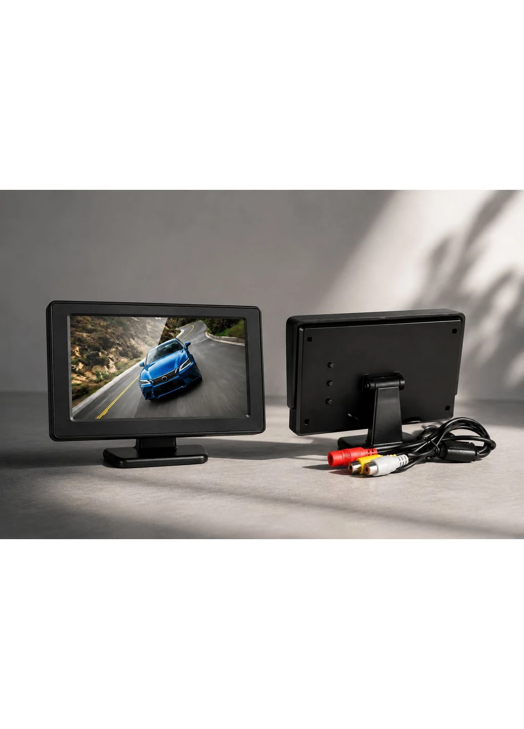 Дисплей LCD 4.3' для двух камер / Монитор для камеры заднего вида / Автомобильный монитор для камеры Digital (402652207)