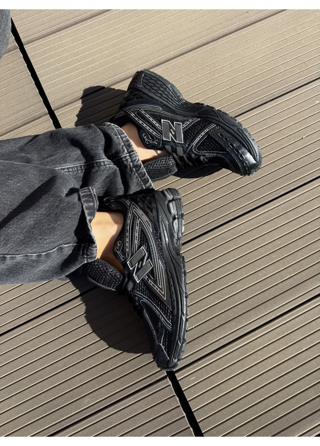 Чорні Осінні кросівки чоловічі new balance 1906r black нью беланс 1906r No Brand