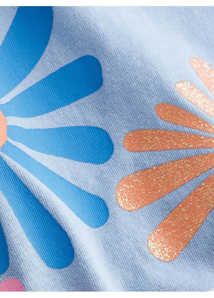 Блакитна літня футболка H&M