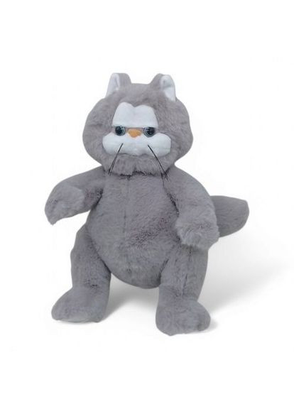 М'яка іграшка Кiт сидячий (26 см) сірий Копиця (361421160)
