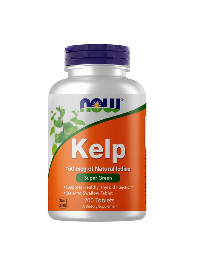 Витамины и минералы Kelp 150 mcg, 200 таблеток Now (322209258)