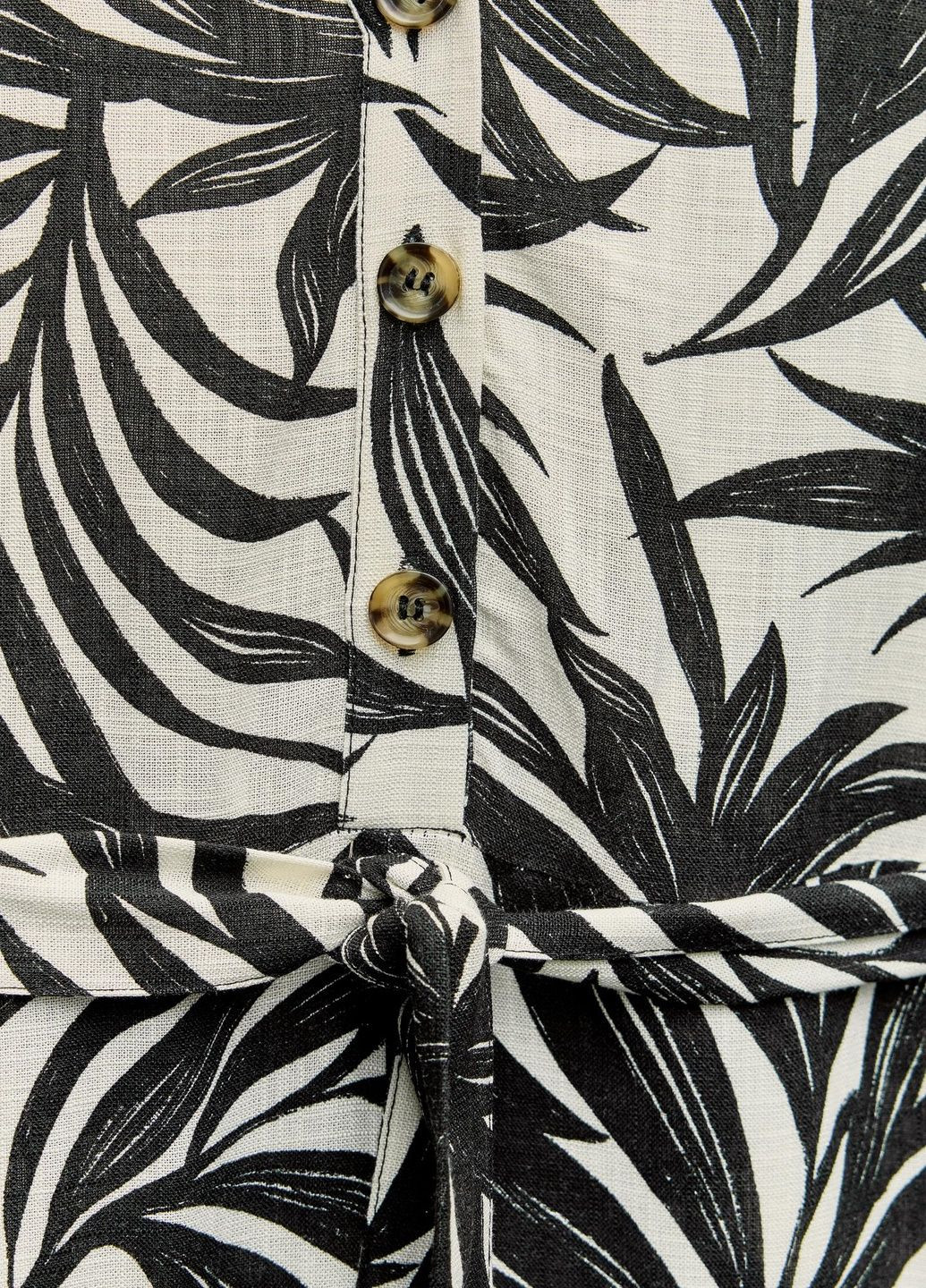 Комбінезон Zara абстрактний молочний кежуал