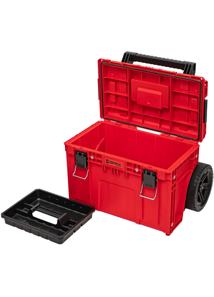Ящик для инструментов System PRIME Cart Red HD Custom (5901238256656) Qbrick (360392966)