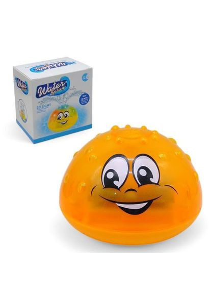 Игрушка-фонтанчик для ванны MIC желтая для детей с подсветкой и функцией водяного фонтана. ProDobro (367098042)